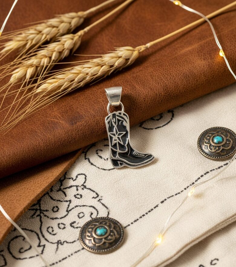 Boot Bonanza - Boot Charm Pendant with Star