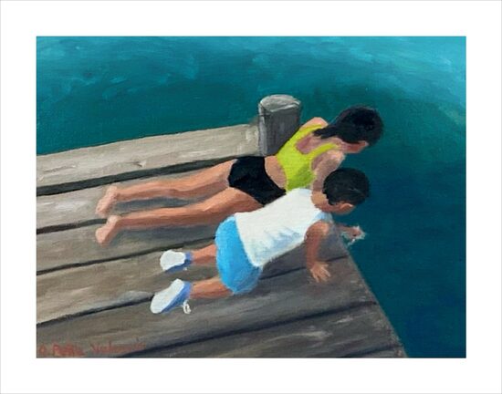 Children Playing in Paradise - Laguna de Bacalar