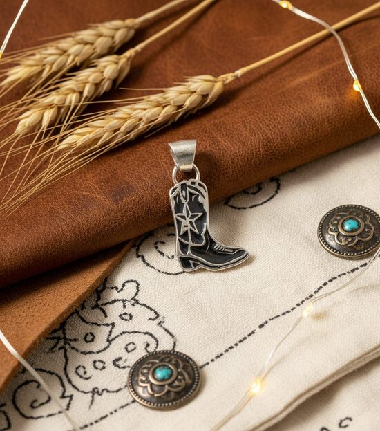 Boot Bonanza - Boot Charm Pendant with Star