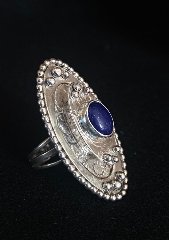 Andalusian Moon Sterling Silver Ring