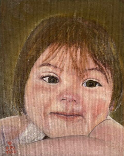 Maddy 8" x 10" Oil on Panel - Commissioned for Private Collection